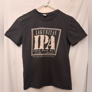 Anvil Gray Short Sleeve Tee Casual Comfort